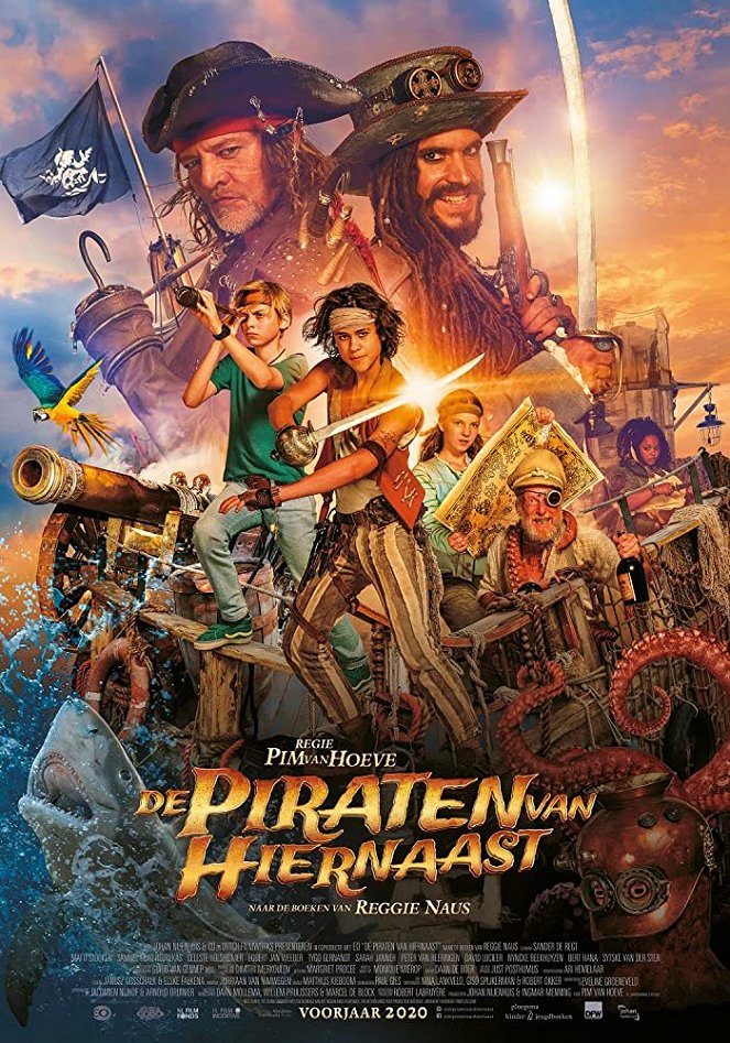 De Piraten van Hiernaast - Posters