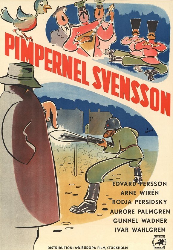 Pimpernel Svensson - Affiches