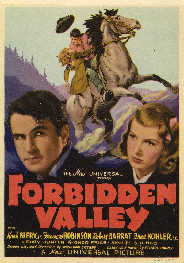 Forbidden Valley - Affiches