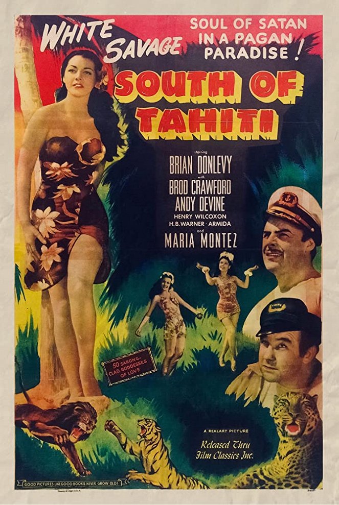 South of Tahiti - Affiches