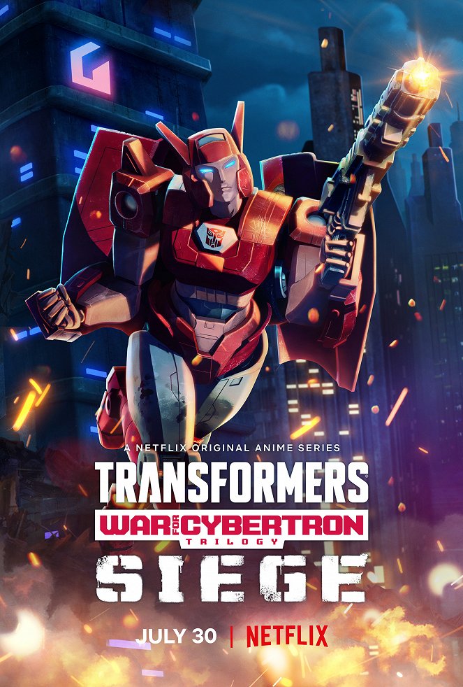 Transformers: La guerra por Cybertron - Transformers: La guerra por Cybertron - Asedio - Carteles