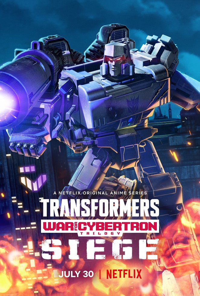 Transformers: La guerra por Cybertron - Transformers: La guerra por Cybertron - Asedio - Carteles