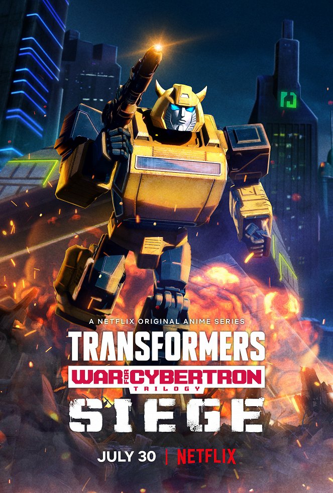 Transformers: Války o Cybertron - Transformers: Války o Cybertron - Kapitola 1: Obležení - Plagáty