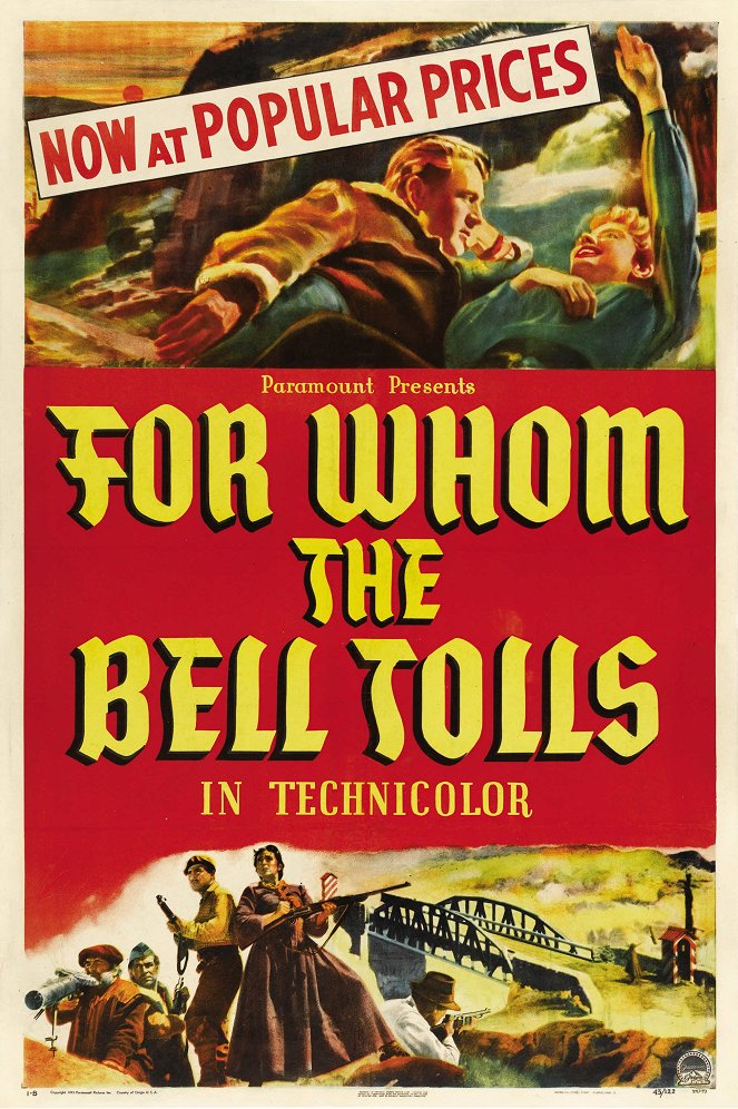 For Whom the Bell Tolls - Cartazes
