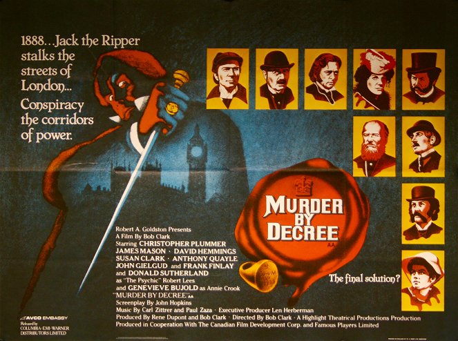 Murder by Decree - Posters