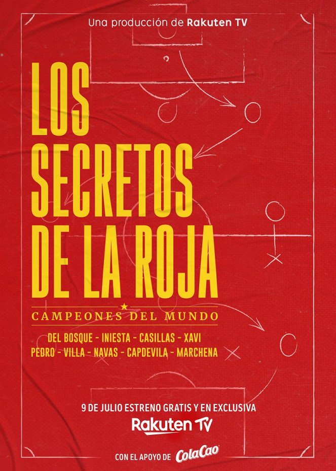 Los secretos De La Roja. Campeones Del Mundo - Carteles