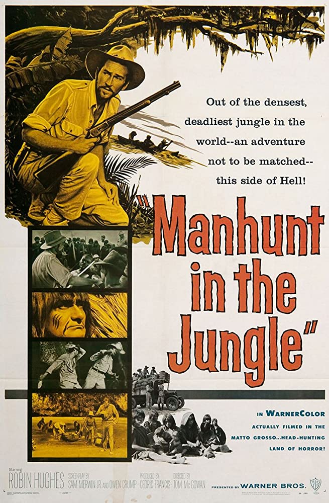 Manhunt in the Jungle - Posters