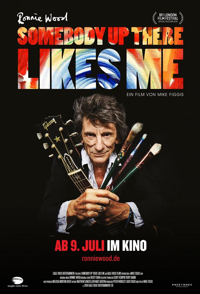 Ronnie Wood: Somebody Up There Likes Me - Plakate