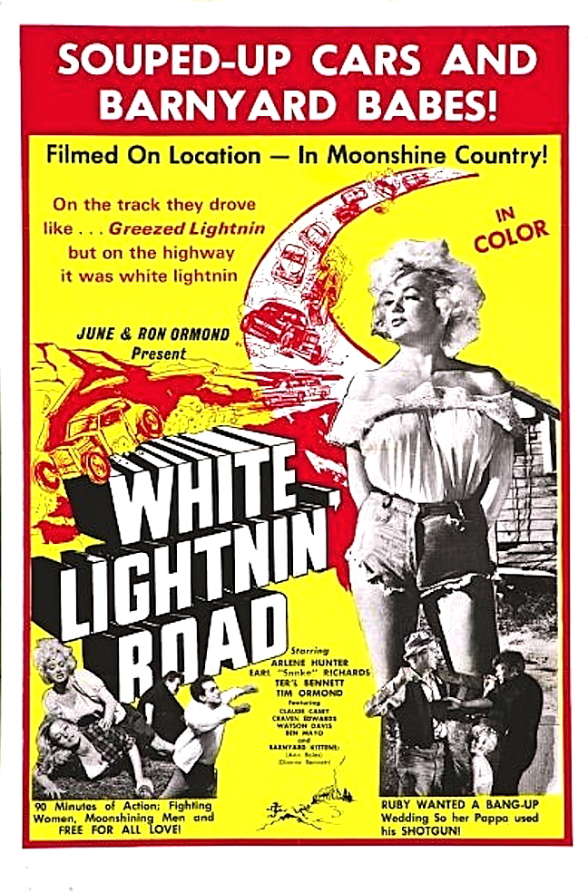 White Lightnin' Road - Posters