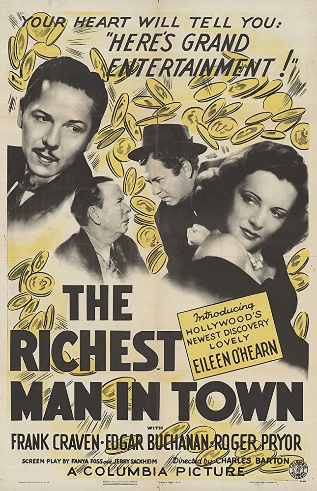 The Richest Man in Town - Affiches