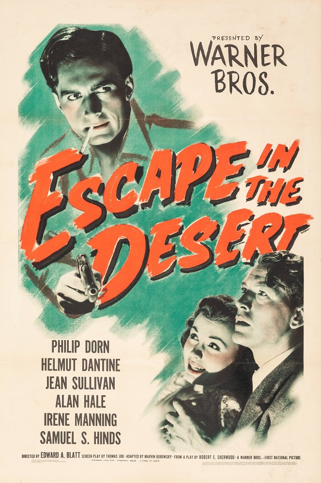 Escape in the Desert - Posters