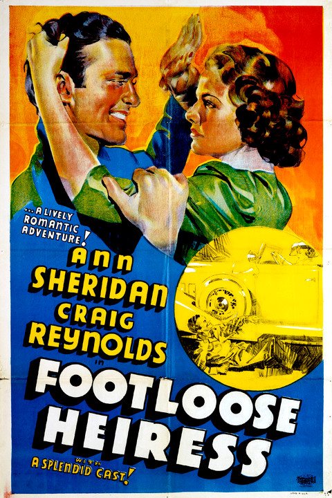 The Footloose Heiress - Plakáty