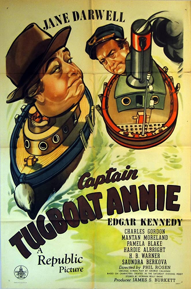 Captain Tugboat Annie - Affiches