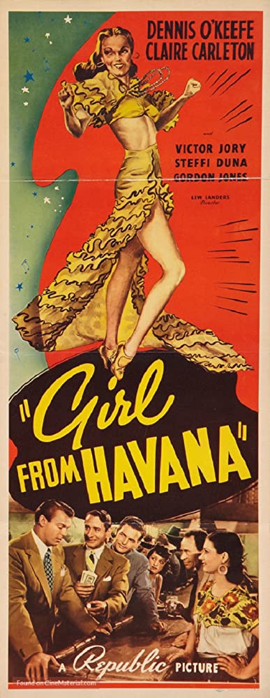 Girl from Havana - Carteles