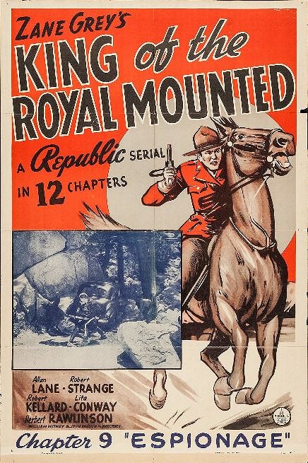 King of the Royal Mounted - Affiches