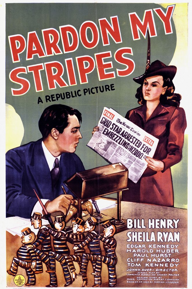 Pardon My Stripes - Posters