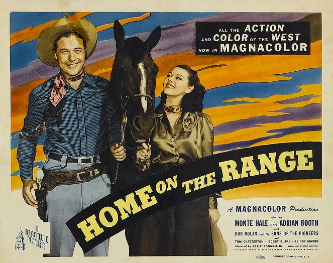 Home on the Range - Affiches