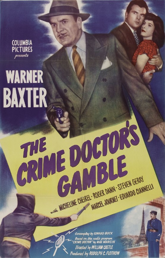 The Crime Doctor's Gamble - Plakate