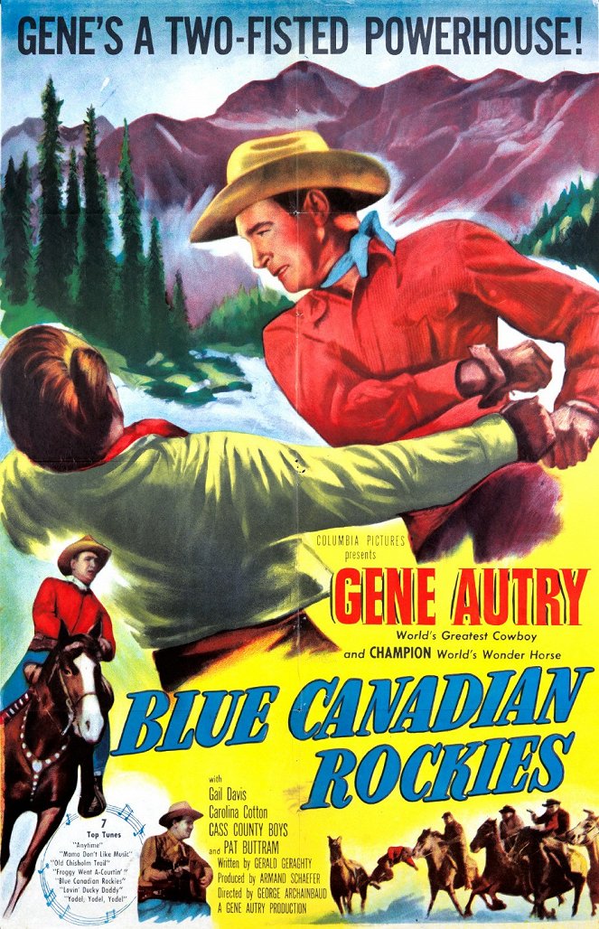 Blue Canadian Rockies - Affiches