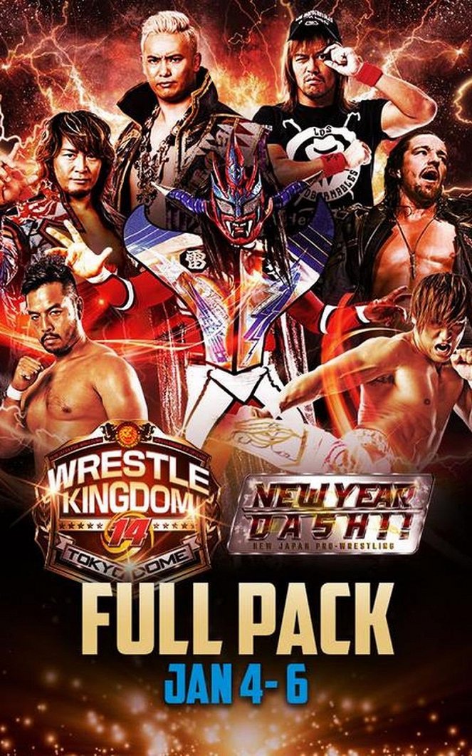 NJPW Wrestle Kingdom 14 - Plakate