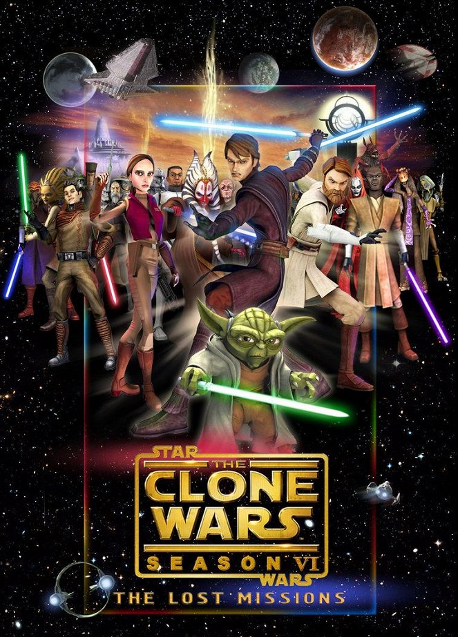 Star Wars: The Clone Wars - The Lost Missions - Plakate