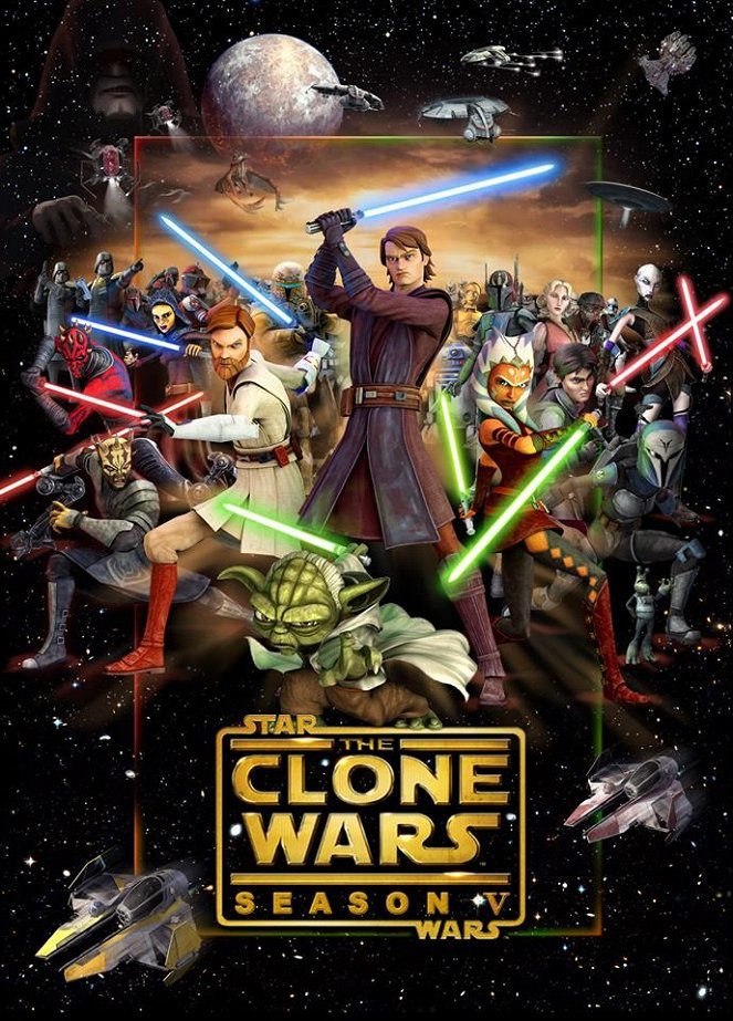 Gwiezdne wojny: Wojny klonów - Gwiezdne wojny: Wojny klonów - Season 5 - Plakaty