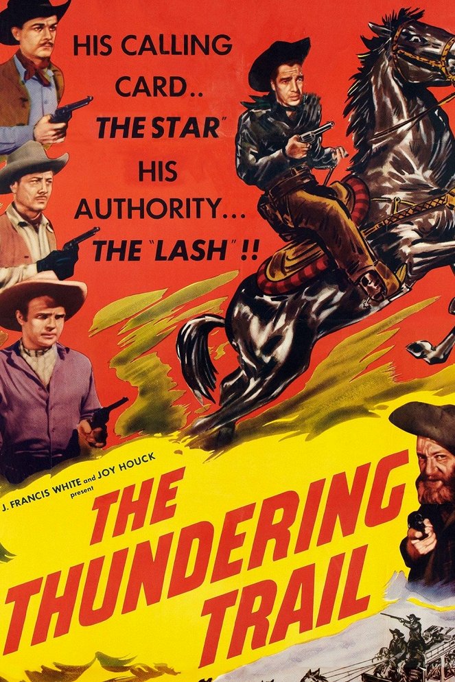The Thundering Trail - Plakate