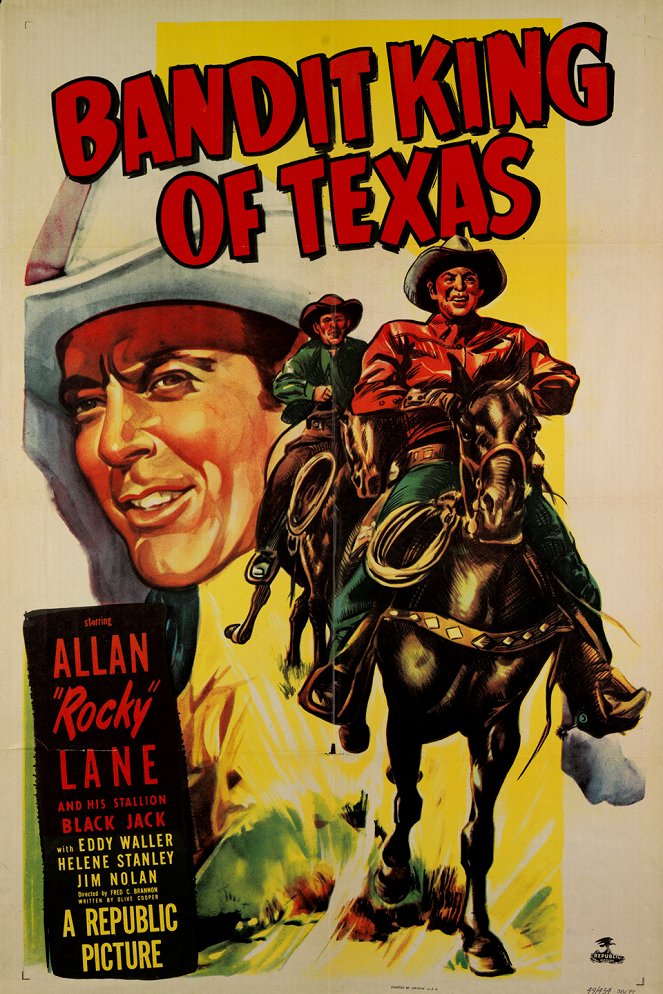 Bandit King of Texas - Plakaty