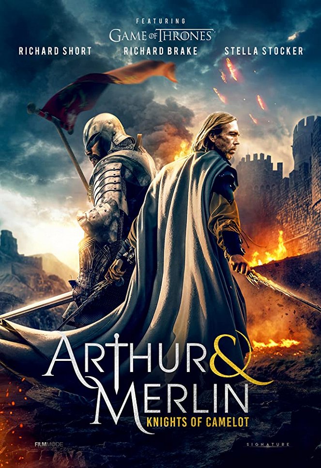 Arthur & Merlin: Knights of Camelot - Cartazes