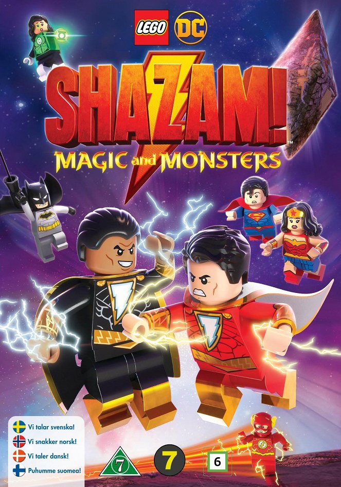 Lego DC: Shazam!: Magic and Monsters - Julisteet