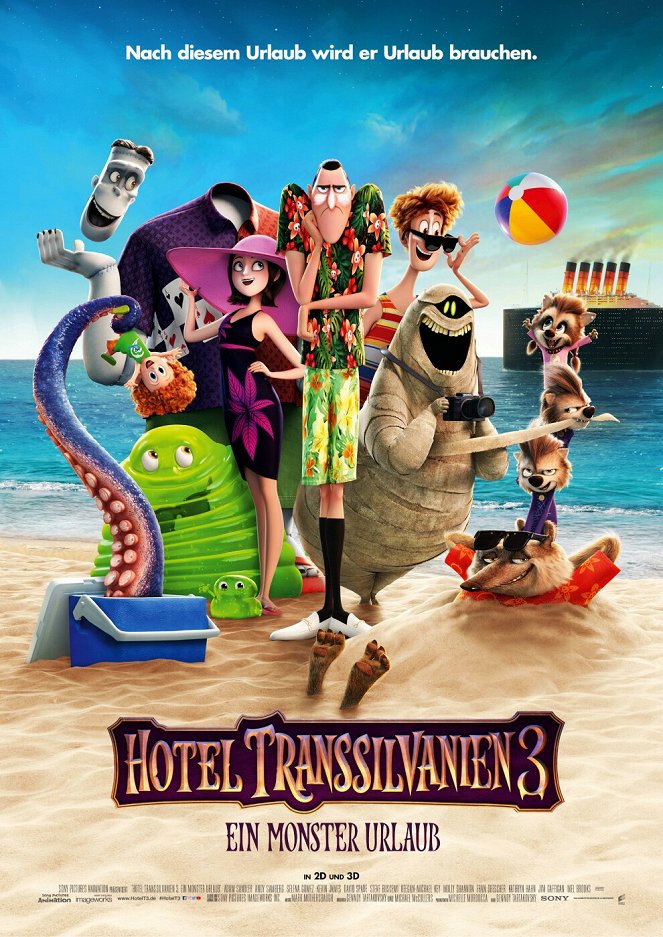 Hotel Transsilvanien 3 - Ein Monster Urlaub - Plakate