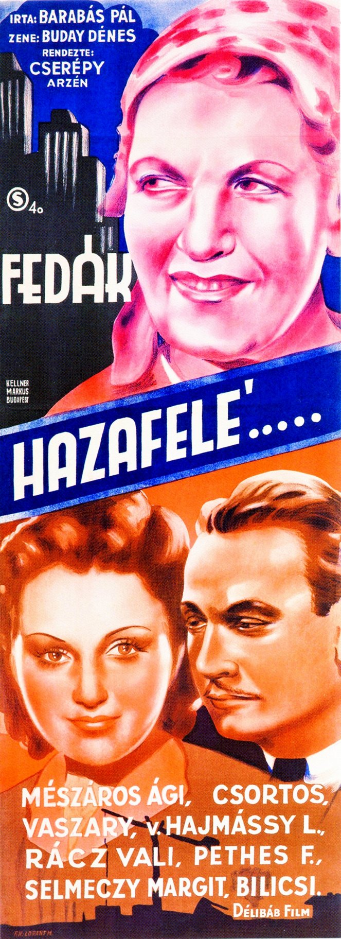 Hazafelé - Affiches