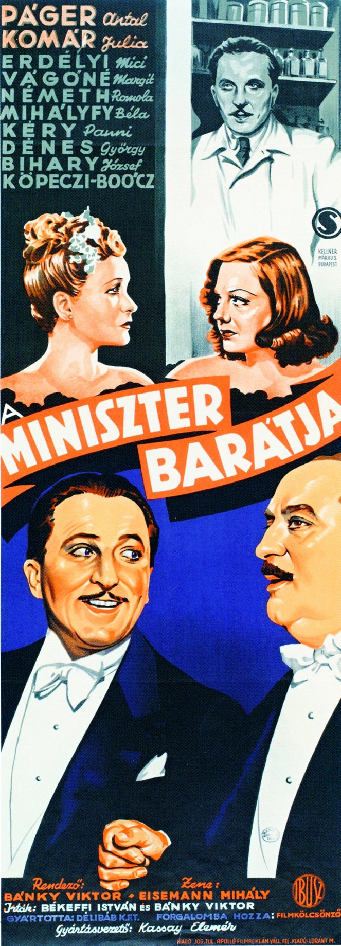 A miniszter barátja - Affiches