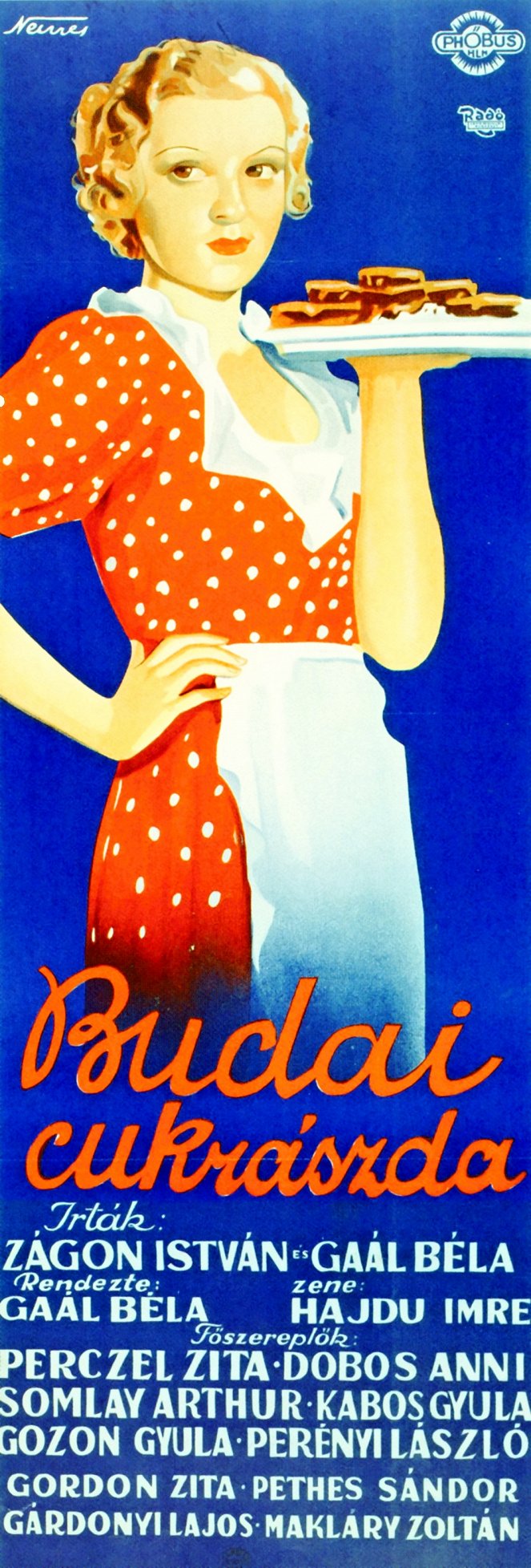 Budai cukrászda - Plakaty