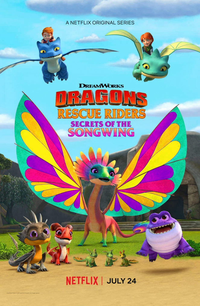 Dragons: Rescue Riders: Secrets of the Songwing - Cartazes