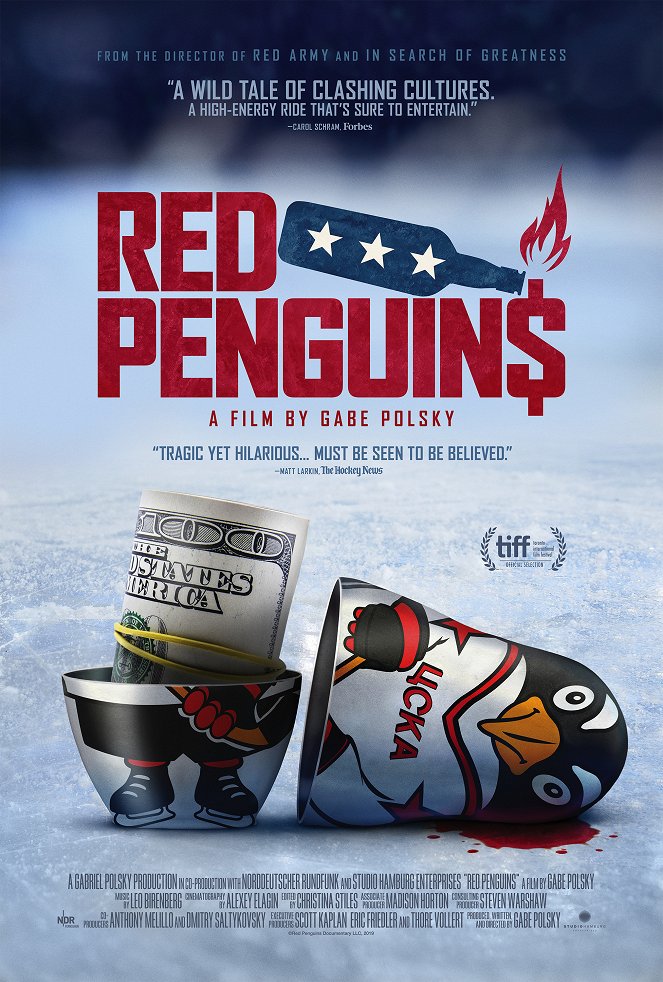 Red Penguins - Posters