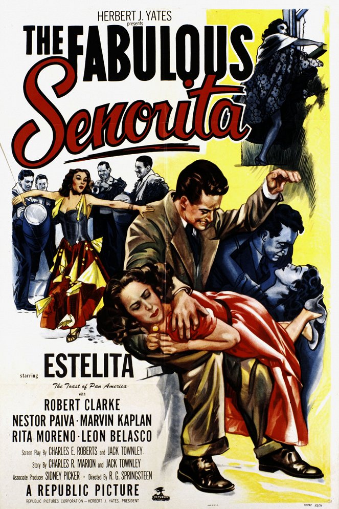 The Fabulous Senorita - Plakate