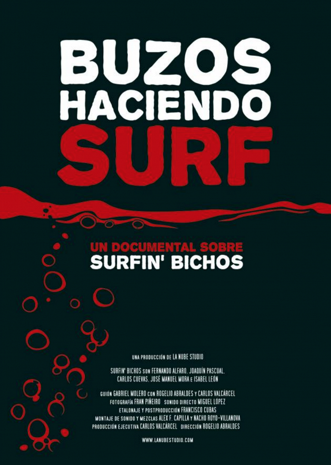 Buzos haciendo Surf - Plagáty