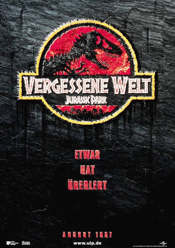 Vergessene Welt: Jurassic Park 2 - Plakate