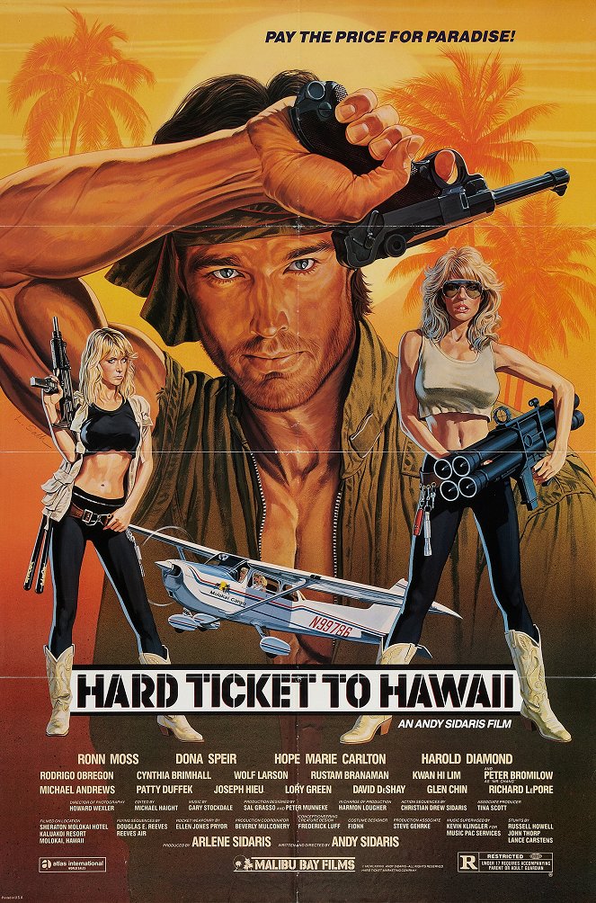 Hard Ticket to Hawaii - Plakate