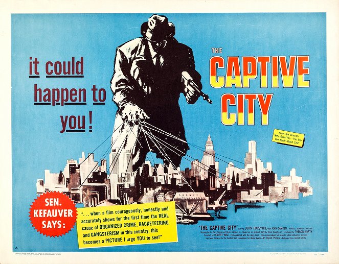 La Ville captive - Affiches