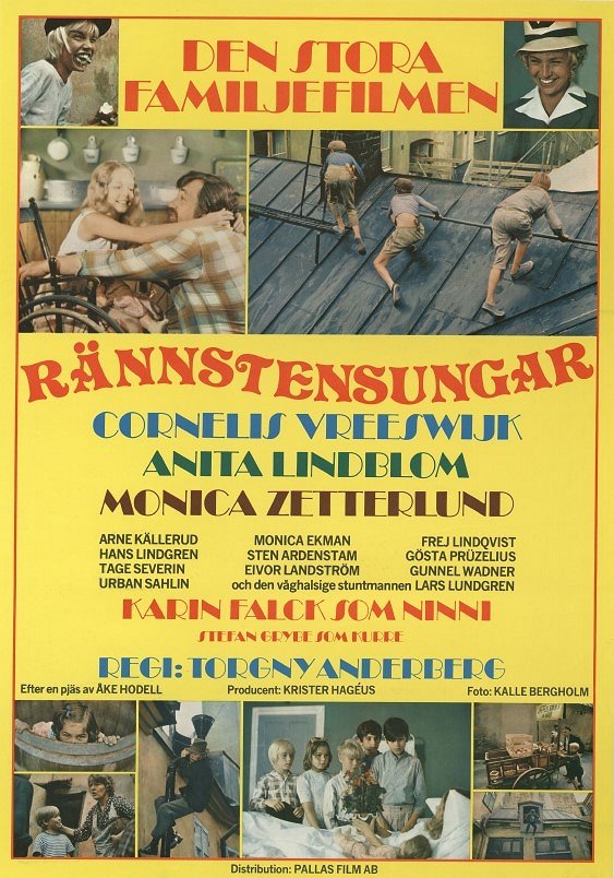 Rännstensungar - Plakáty