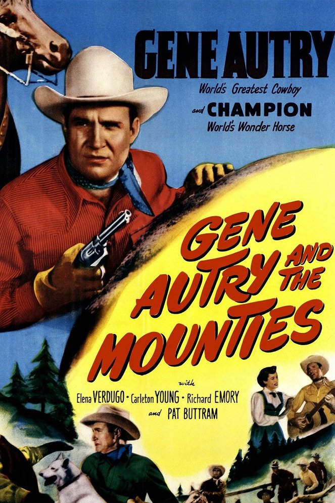 Gene Autry and The Mounties - Julisteet