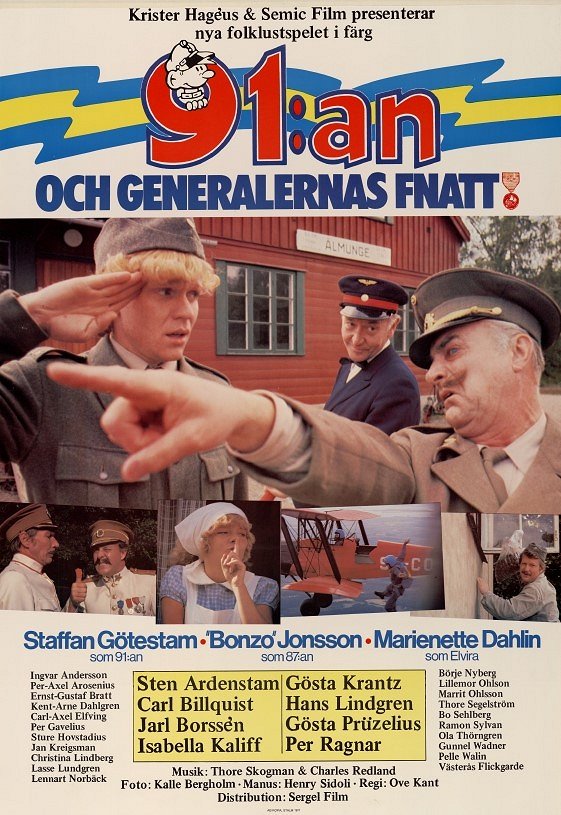 91:an och generalernas fnatt - Posters