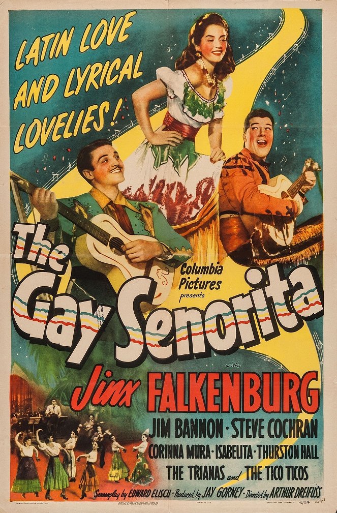 The Gay Senorita - Plakate