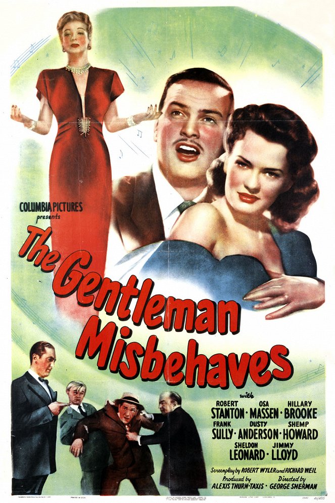 The Gentleman Misbehaves - Carteles