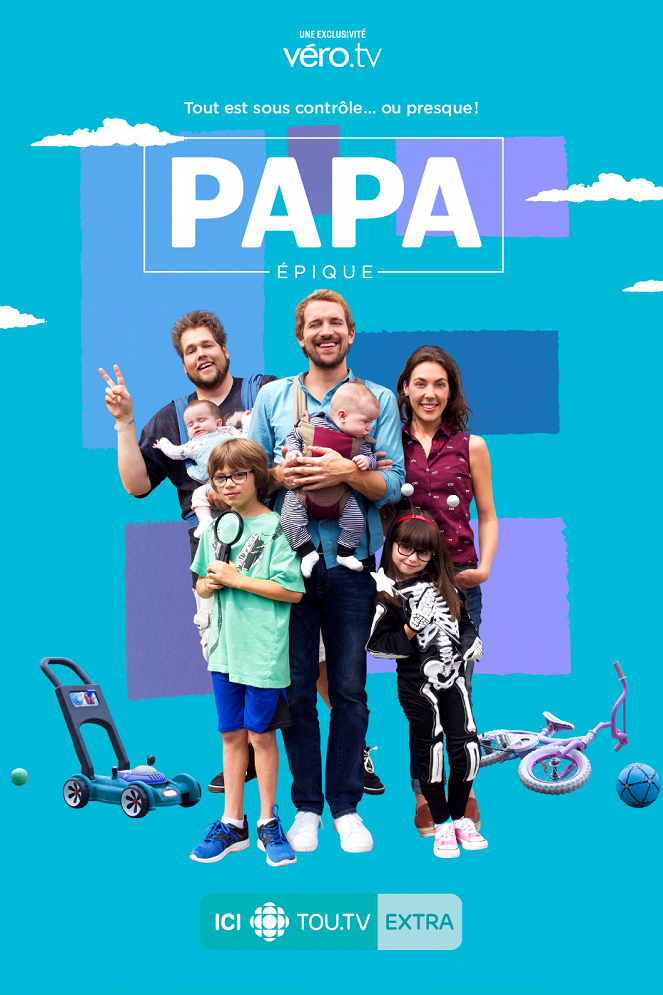 Papa épique - Plagáty