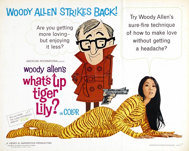 What's Up Tiger Lily? - Plakate