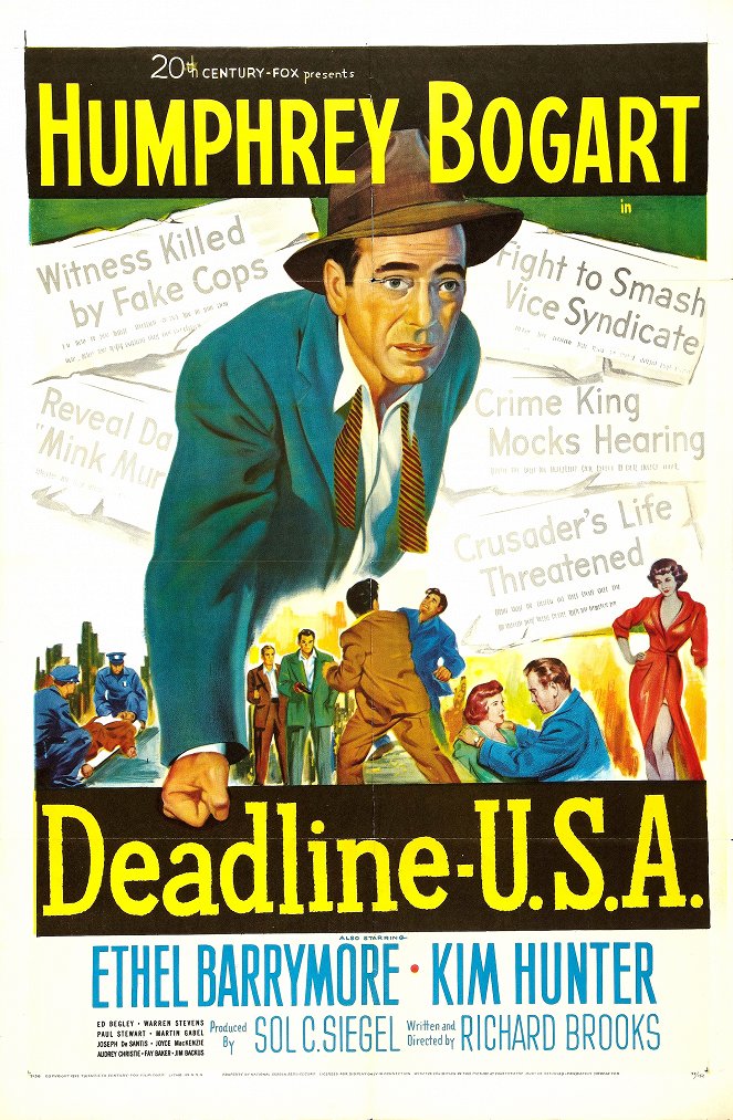 Deadline - U.S.A. - Plakaty