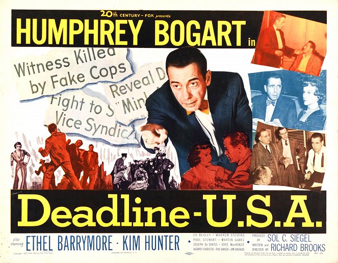 Deadline - U.S.A. - Posters